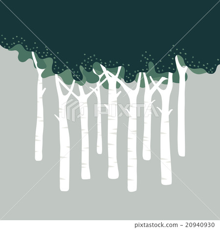 Abstract Green Trees Forest 20940930
