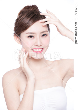 beautiful Skin care woman Face 20943700