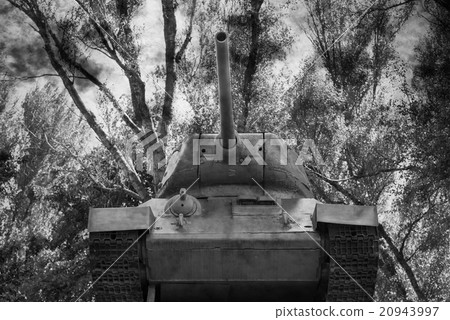 Old Army Tank 20943997