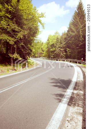 vintage photo of asphalt road 20944013