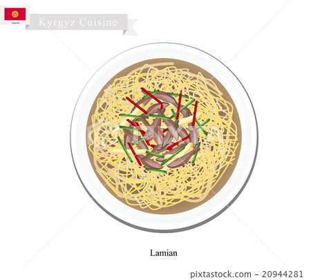 Lamian or Chinese Style Noodle with Beef or Mutton Lamian or Chinese Style Noodle with Beef or Mutton 20944281