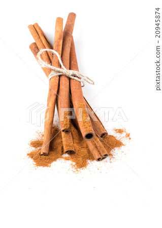 cinnamon sticks with powder 20945874