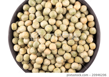 peas in a black plate peas in a black plate 20946206