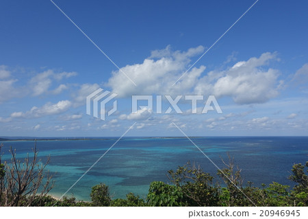 Miyakojima and Ikemajima / Ikejaobashi which can be seen from the farmonacle of Okamijima 20946945
