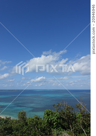 Miyakojima and Ikemajima / Ikejaobashi which can be seen from the farmonacle of Okamijima 20946946