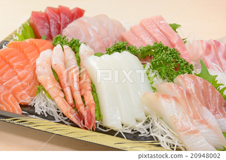 各種各樣的美味生魚片 各種各樣的美味生魚片 20948002