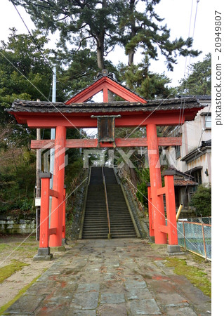 在神社靖國神社的鳥居 20949807