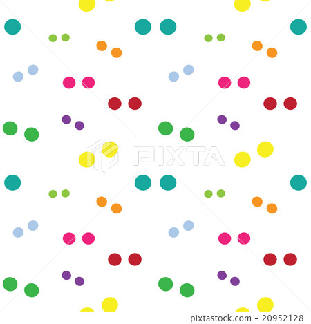 Vector seamless pattern with circle  20952128