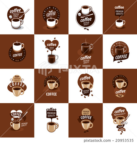 vector logo for coffee 20953535