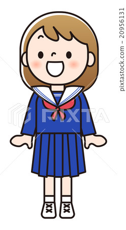 女初中生 - 我感到高興 20956131