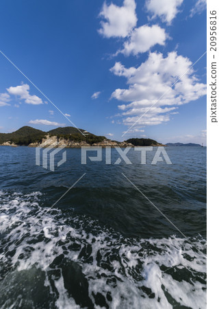 海洋和藍天千水島富之浦 20956816