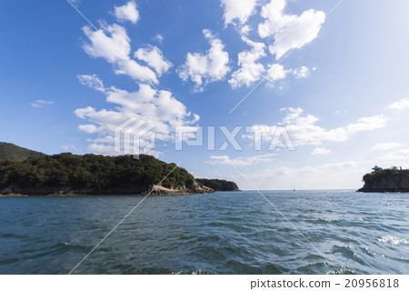 海洋和藍天千水島富之浦 海洋和藍天千水島富之浦 20956818