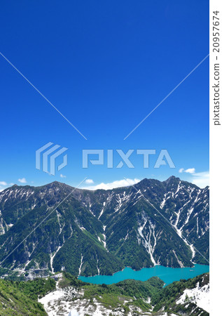View of Tateyama mountain range from Tateyama Kurobe Alpine Route Taikan Peak View of Tateyama mountain range from Tateyama Kurobe Alpine Route Taikan Peak 20957674