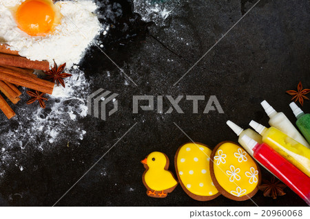 Cooking easter cookies Cooking easter cookies 20960068