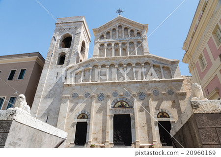 St. Mary cathedral in Cagliari, Italy 20960169