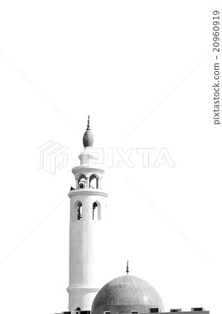 in oman muscat the old mosque minaret  20960919