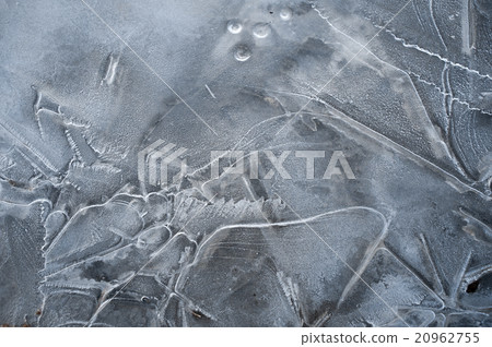 Spring background - meltinh and cracking ice Spring background - meltinh and cracking ice 20962755