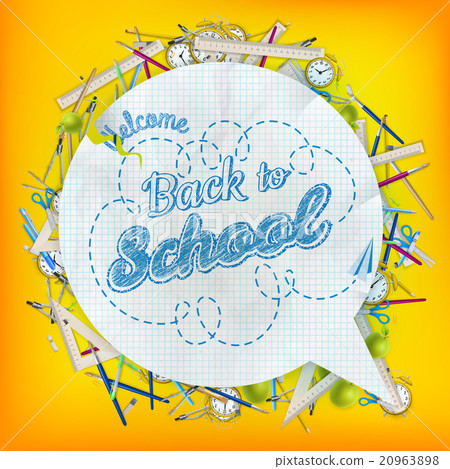 Back To School. EPS 10 Back To School. EPS 10 20963898