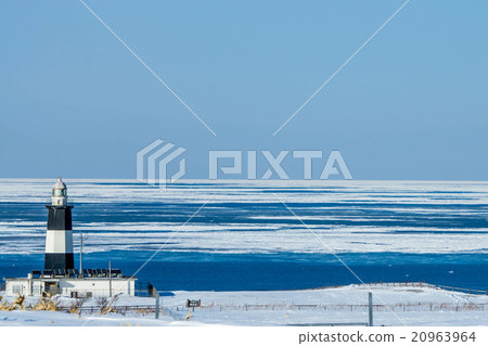 View from Noge Cape Drift ice (Abashiri City) 20963964