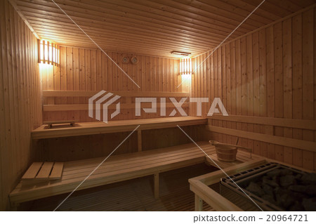 Empty Sauna room background 20964721