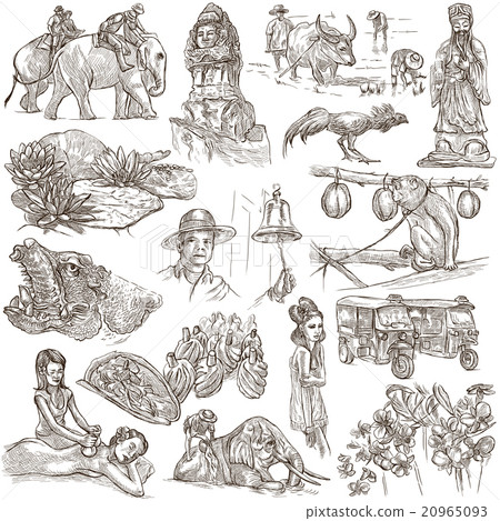Thailand. Pictures of Life. Freehands. 20965093