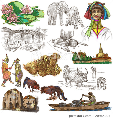 Thailand. Pictures of Life. Freehands. 20965097