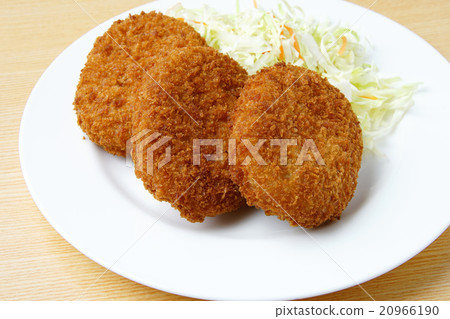 炸肉餅 炸肉餅 20966190