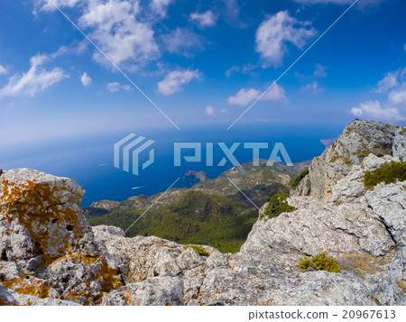 Rocky beaches on the northern part of Mallorca 20967613