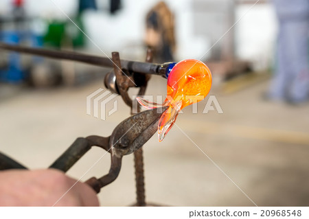 Handmade figures of melted glass 20968548