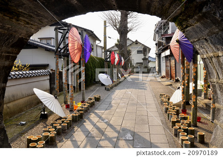Yamaga city streets Yamaga city streets 20970189