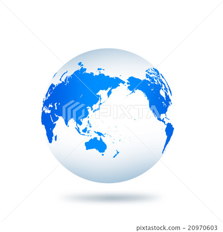 Earth globe world map Japan map map 3d 20970603