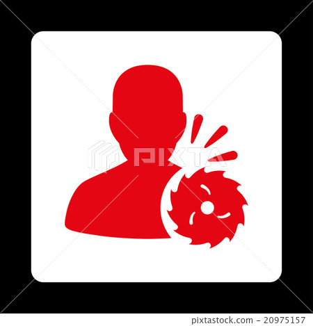 Body Execution Rounded Square Button 20975157