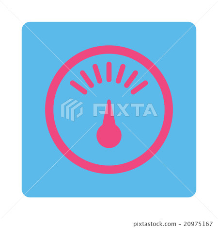Meter Rounded Square Button Meter Rounded Square Button 20975167
