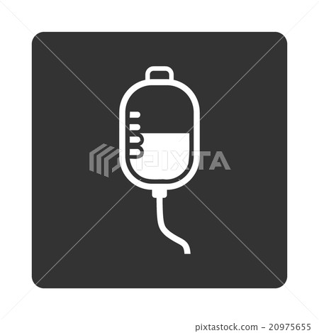 Therapy Dropper Rounded Square Button 20975655