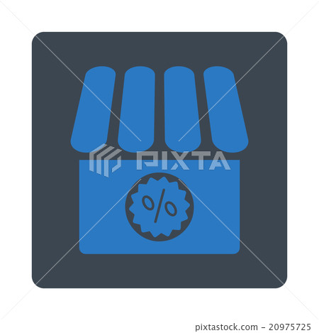 Drug Shop Sale Rounded Square Button 20975725