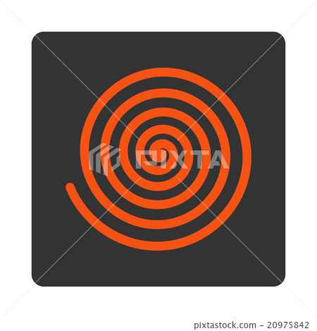Hypnosis Rounded Square Button 20975842