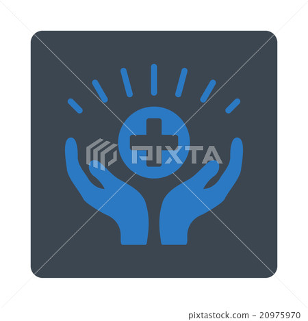 Medical Prosperity Rounded Square Button Medical Prosperity Rounded Square Button 20975970