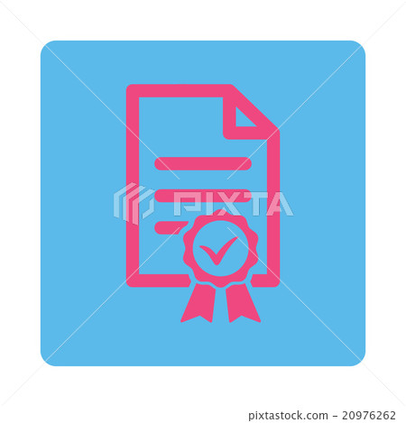 Certified Rounded Square Button Certified Rounded Square Button 20976262