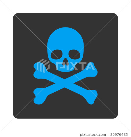 Death Rounded Square Button Death Rounded Square Button 20976485