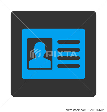 Client Account Rounded Square Button 20976604