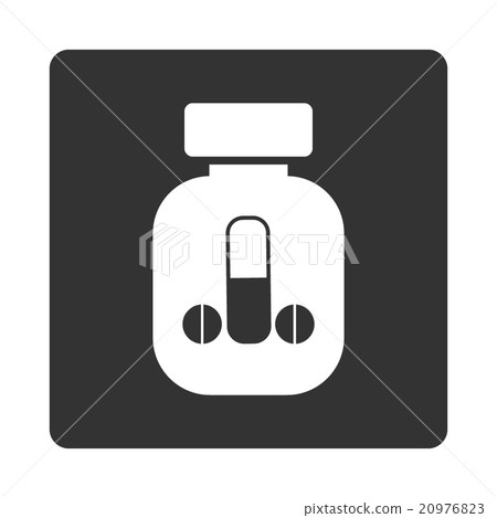 Male Medicine Rounded Square Button 20976823