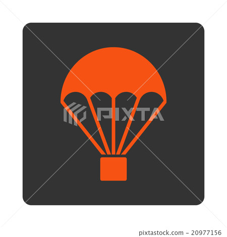 Parachute Rounded Square Button Parachute Rounded Square Button 20977156