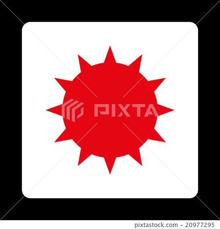 Bacterium Rounded Square Button Bacterium Rounded Square Button 20977295