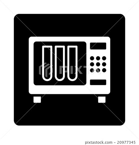 Sterilizer Rounded Square Button 20977345