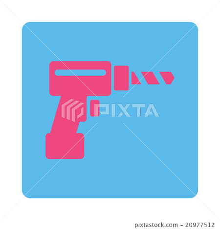 Drill Rounded Square Button Drill Rounded Square Button 20977512