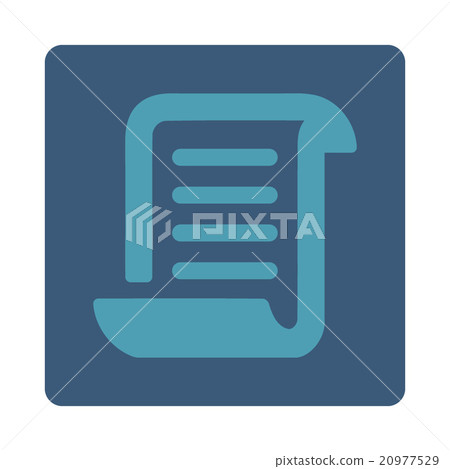 Paper Roll Rounded Square Button - Stock Illustration [20977529] - PIXTA