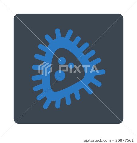 Micro Parasite Rounded Square Button 20977561