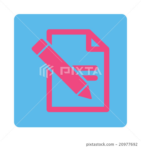 Edit Records Rounded Square Button - Stock Illustration [20977692] - PIXTA