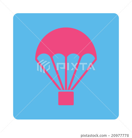 Parachute Rounded Square Button 20977778