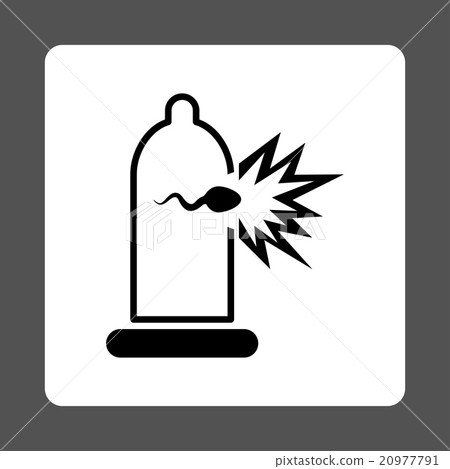 Sperm Escape Rounded Square Button Sperm Escape Rounded Square Button 20977791